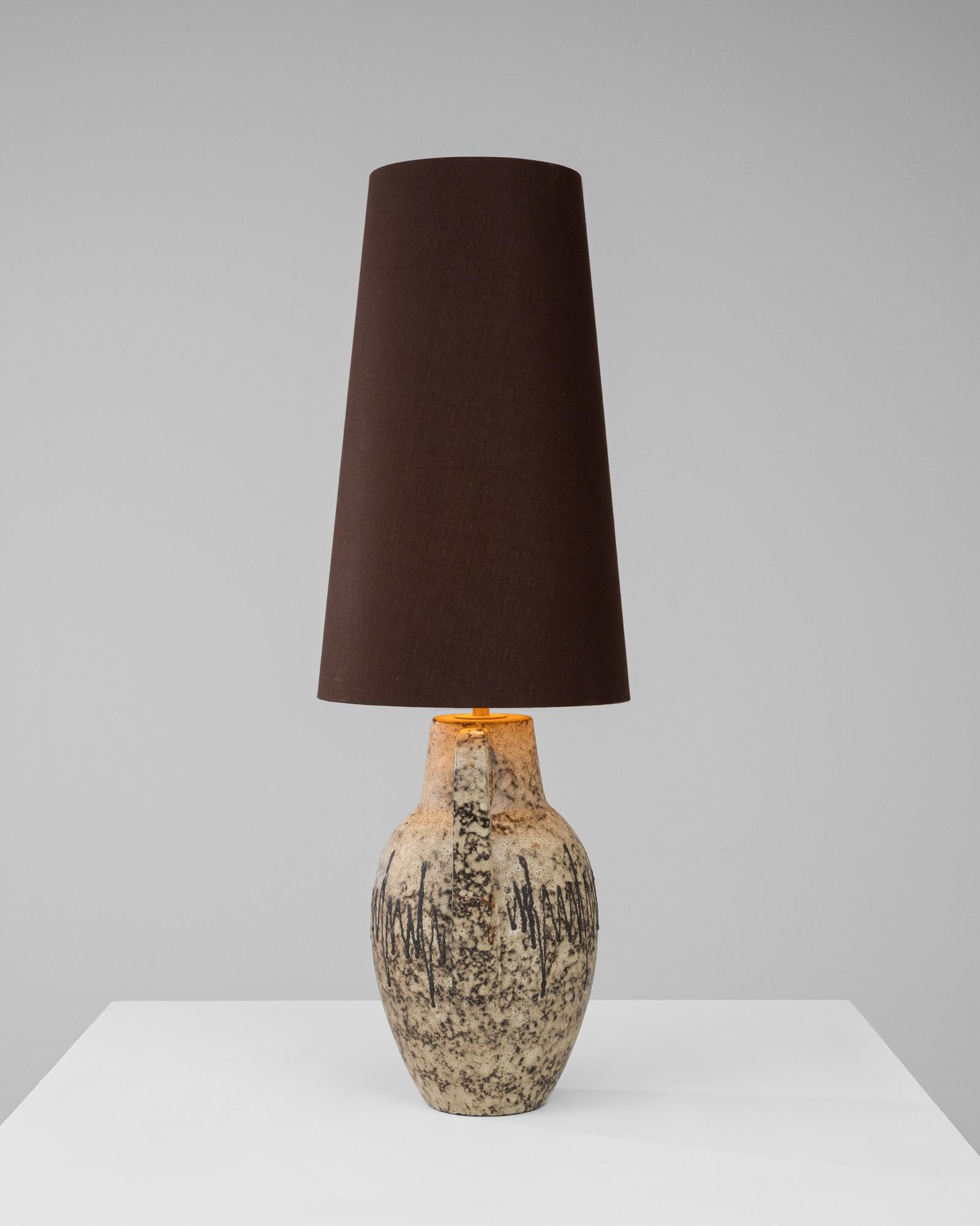 20th Century German Ceramic Table Lamp 10