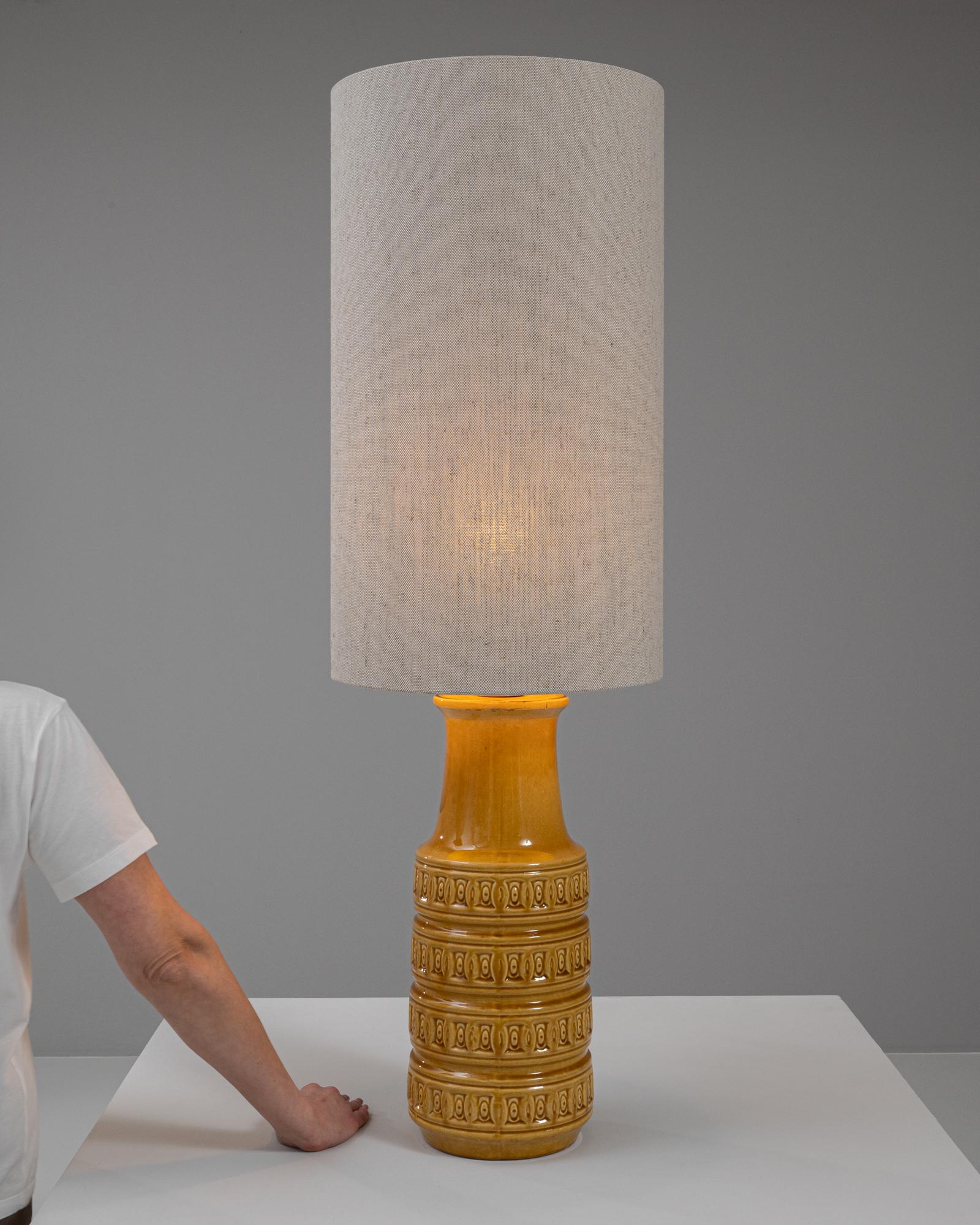 Allemand Lampe de table en céramique allemande du 20e siècle en vente