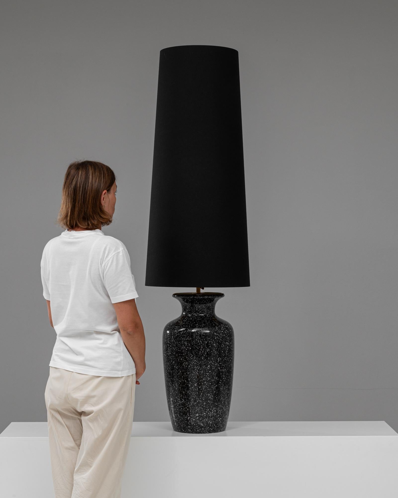 Allemand Lampe de table en céramique allemande du 20e siècle en vente