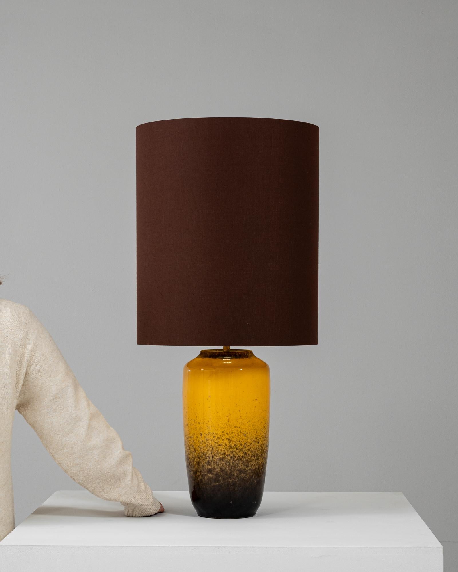 Allemand Lampe de table en céramique allemande du 20e siècle en vente