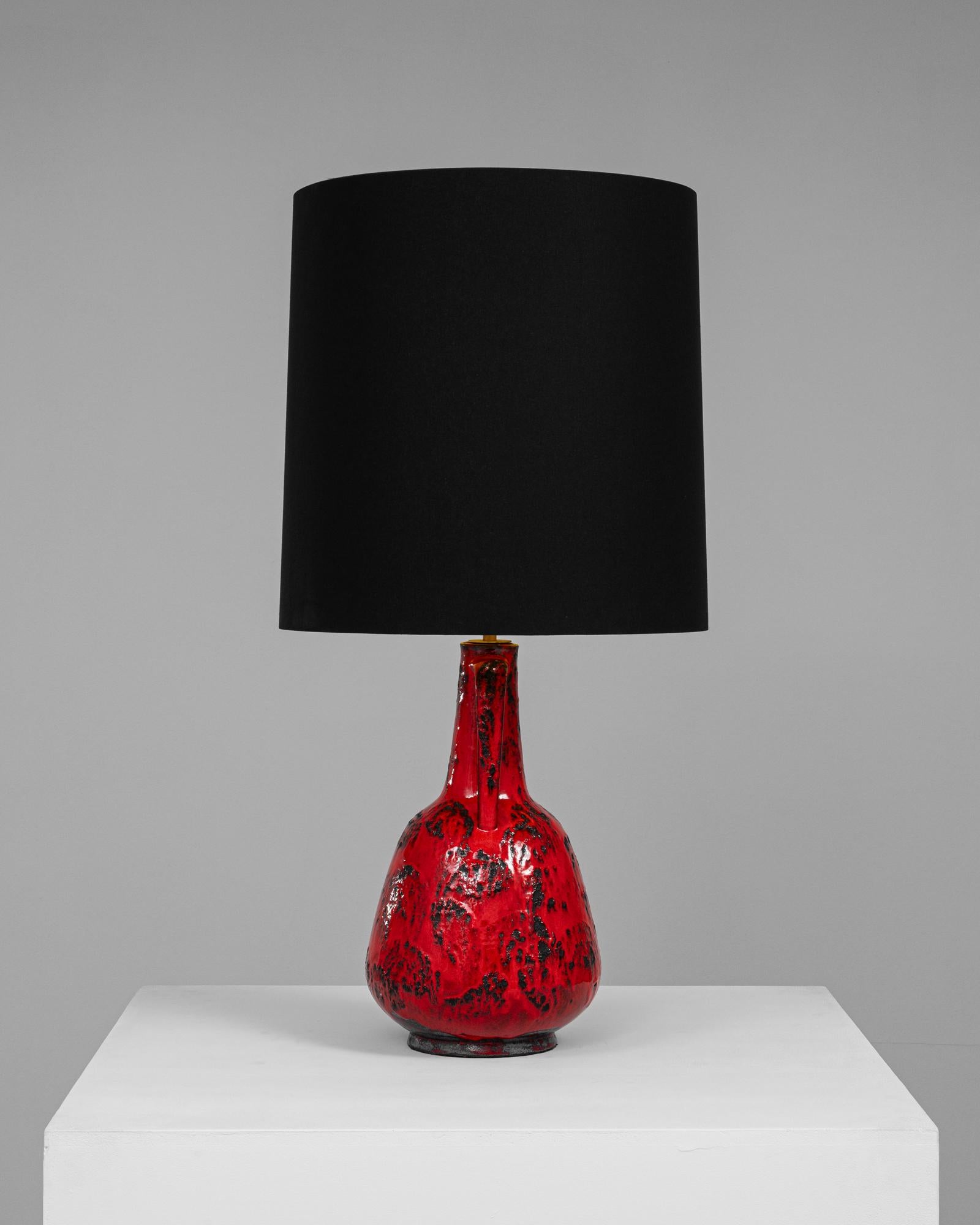 Allemand Lampe de table en céramique allemande du 20e siècle en vente