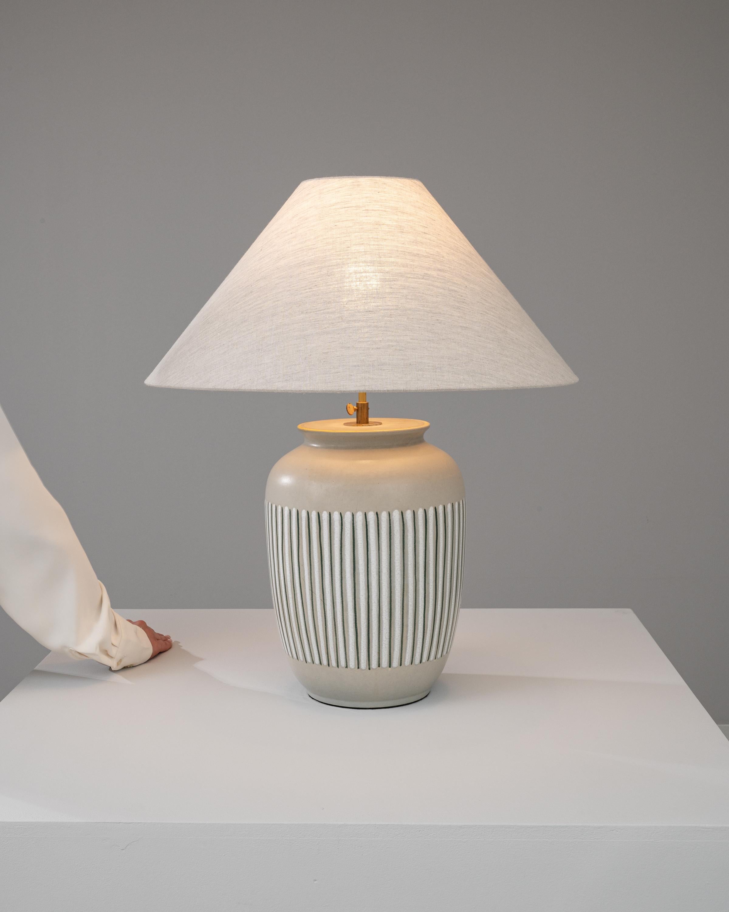 20th Century German Ceramic Table Lamp For Sale 1