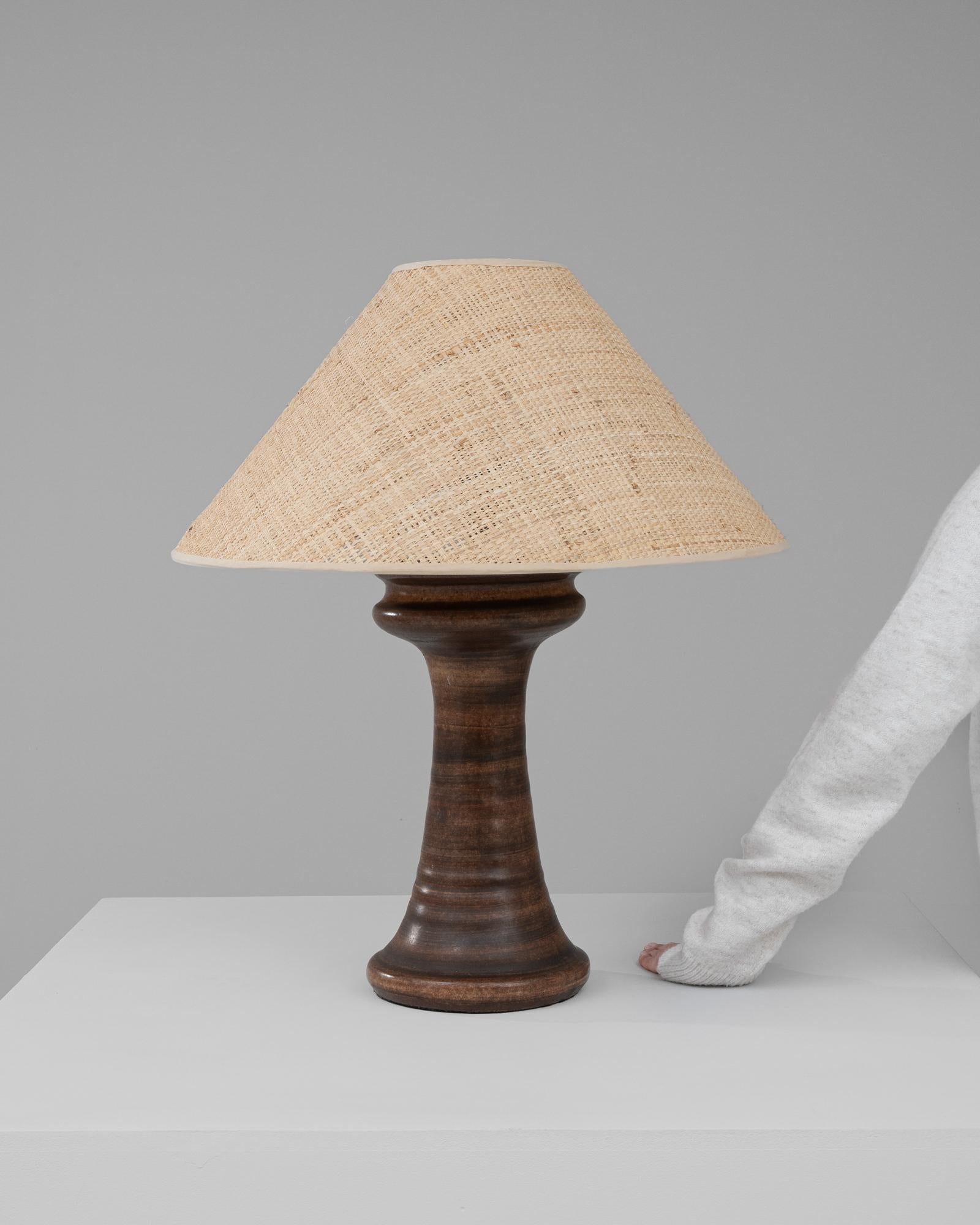 20th Century German Ceramic Table Lamp For Sale 1