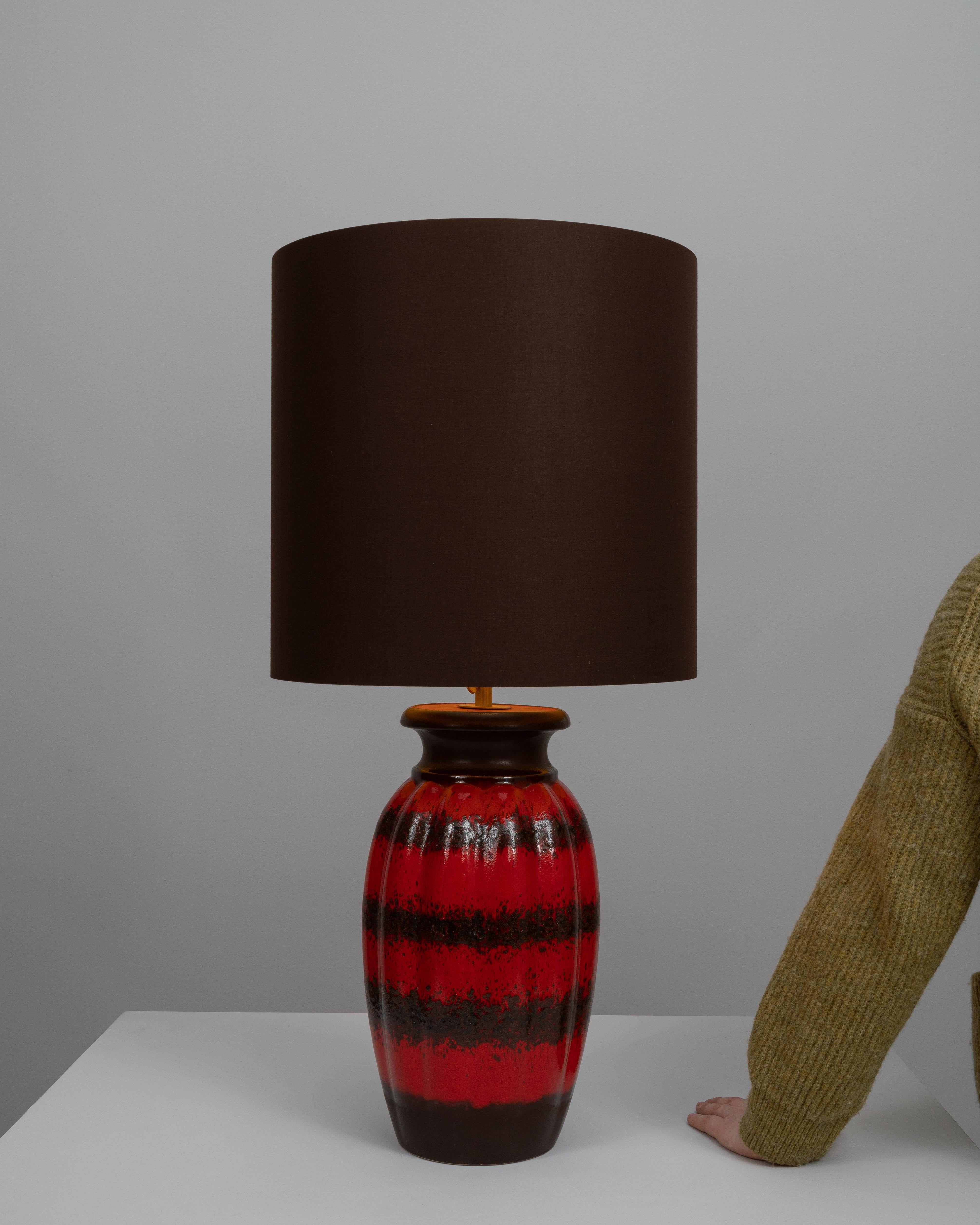 20th Century German Ceramic Table Lamp For Sale 1