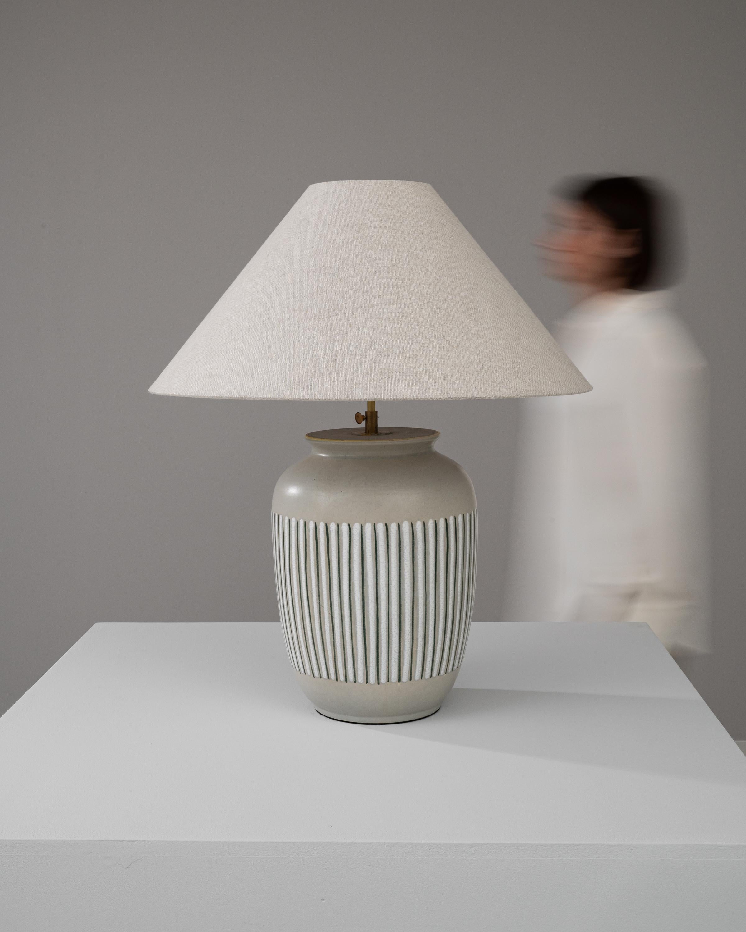 20th Century German Ceramic Table Lamp For Sale 2