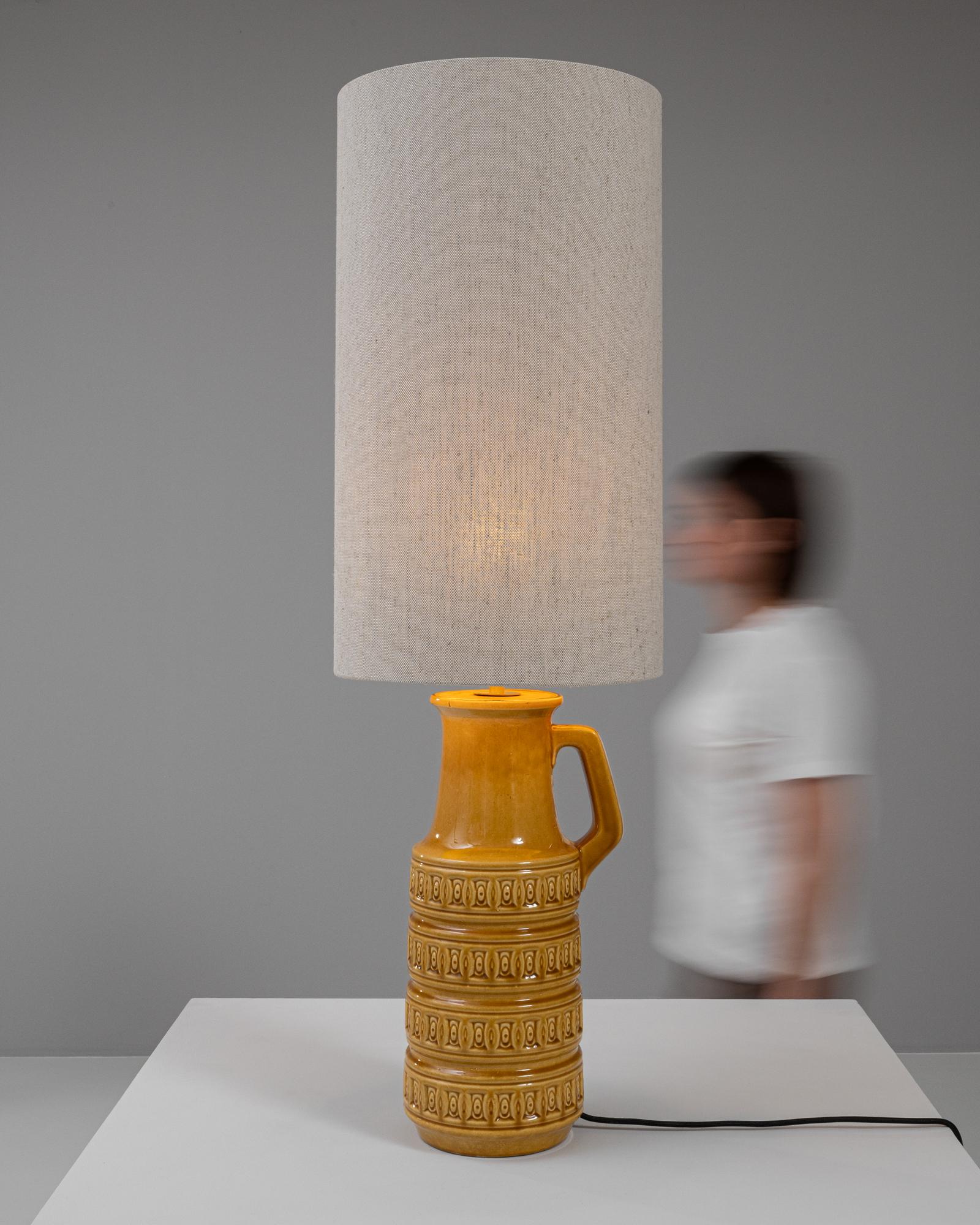 20ième siècle Lampe de table en céramique allemande du 20e siècle en vente