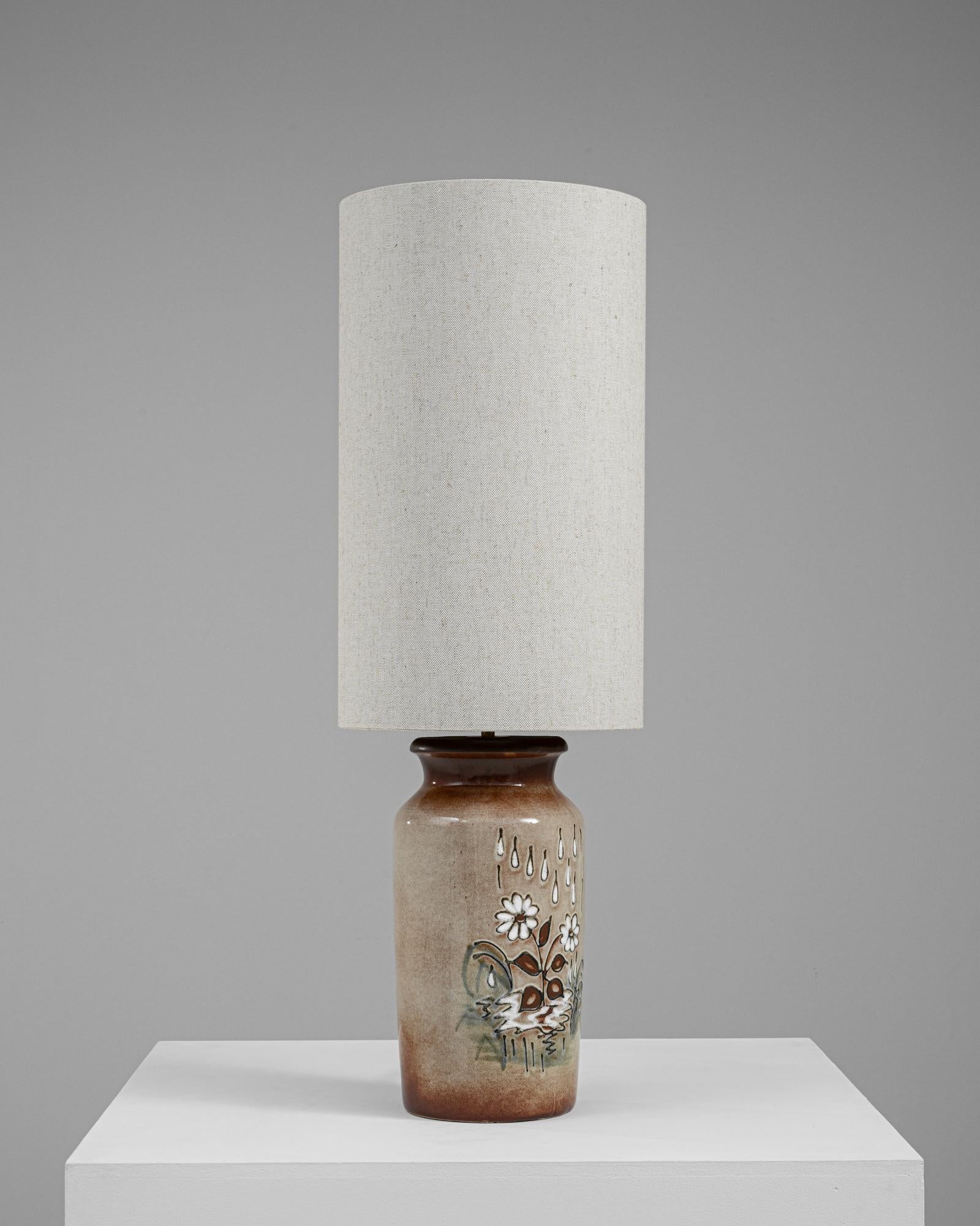 20ième siècle Lampe de table en céramique allemande du 20e siècle en vente