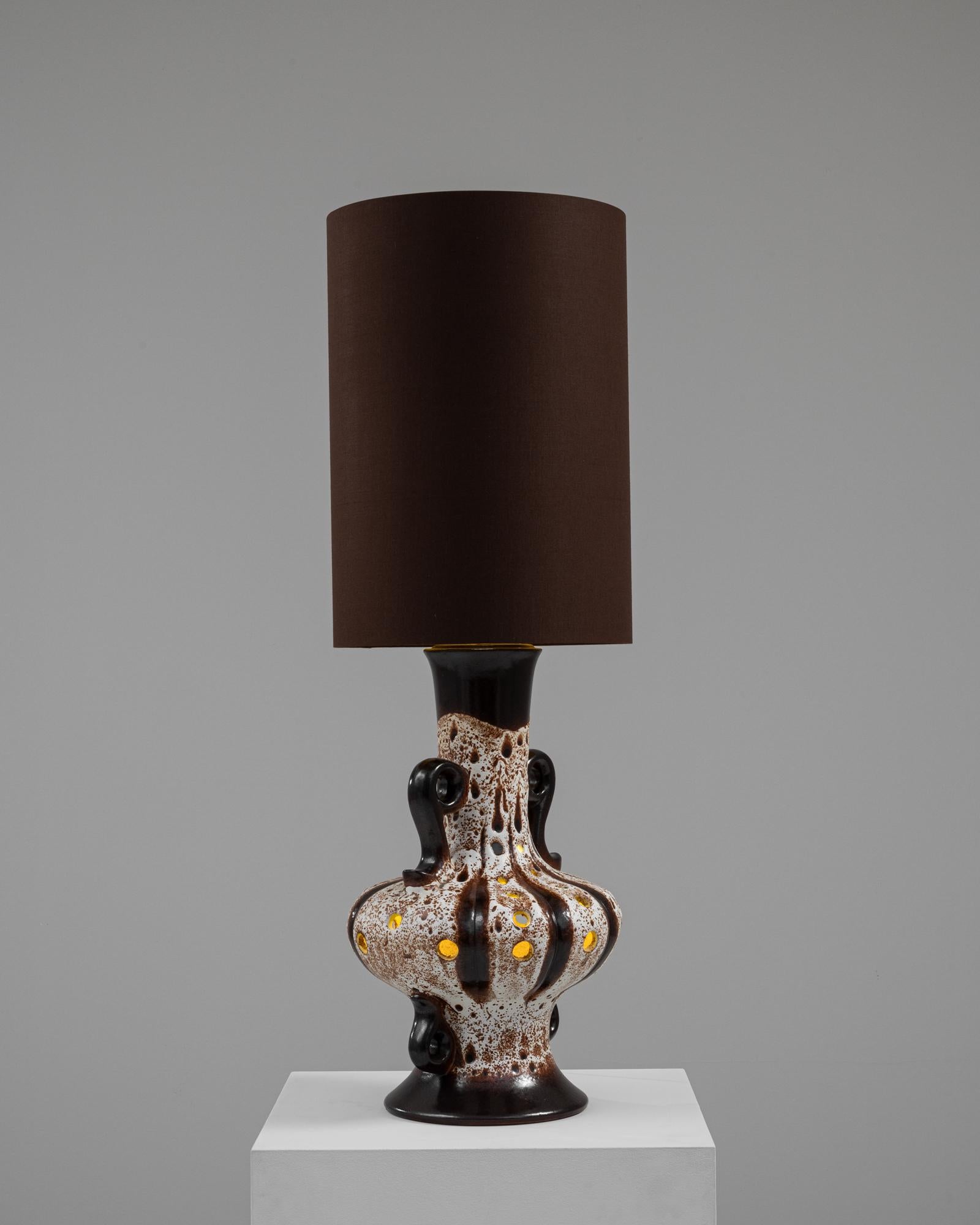 20ième siècle Lampe de table en céramique allemande du 20e siècle en vente