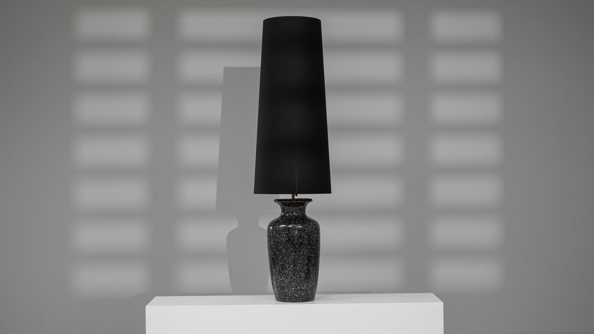 20ième siècle Lampe de table en céramique allemande du 20e siècle en vente