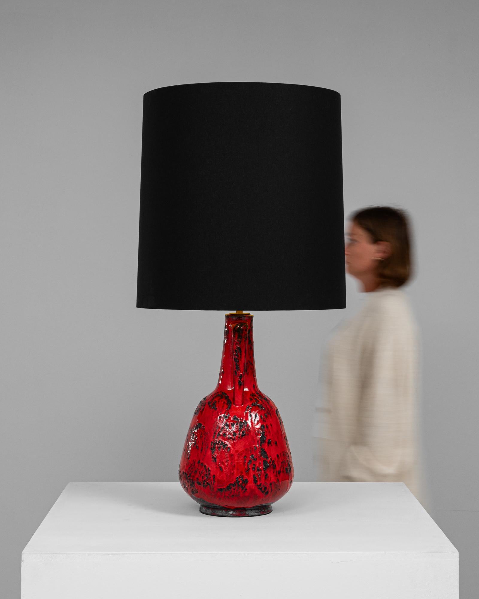 20ième siècle Lampe de table en céramique allemande du 20e siècle en vente