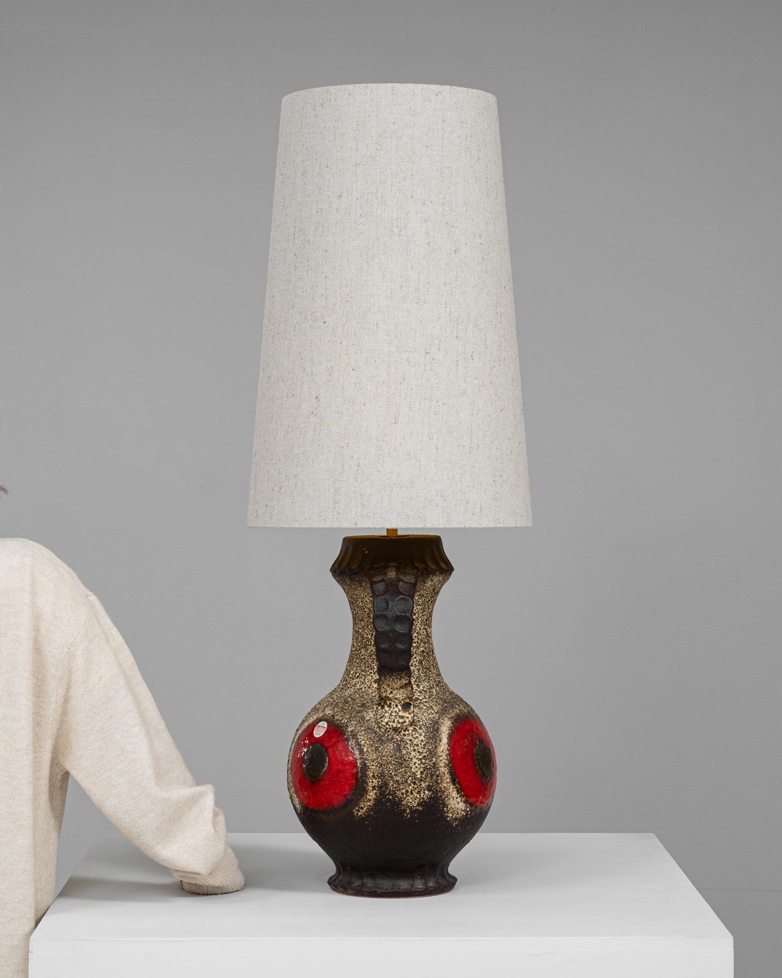 20ième siècle Lampe de table en céramique allemande du 20e siècle en vente