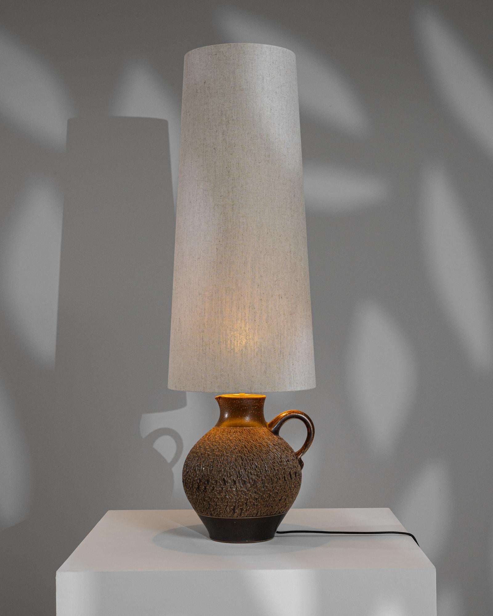 Lampe de table en céramique allemande du 20e siècle en vente 1