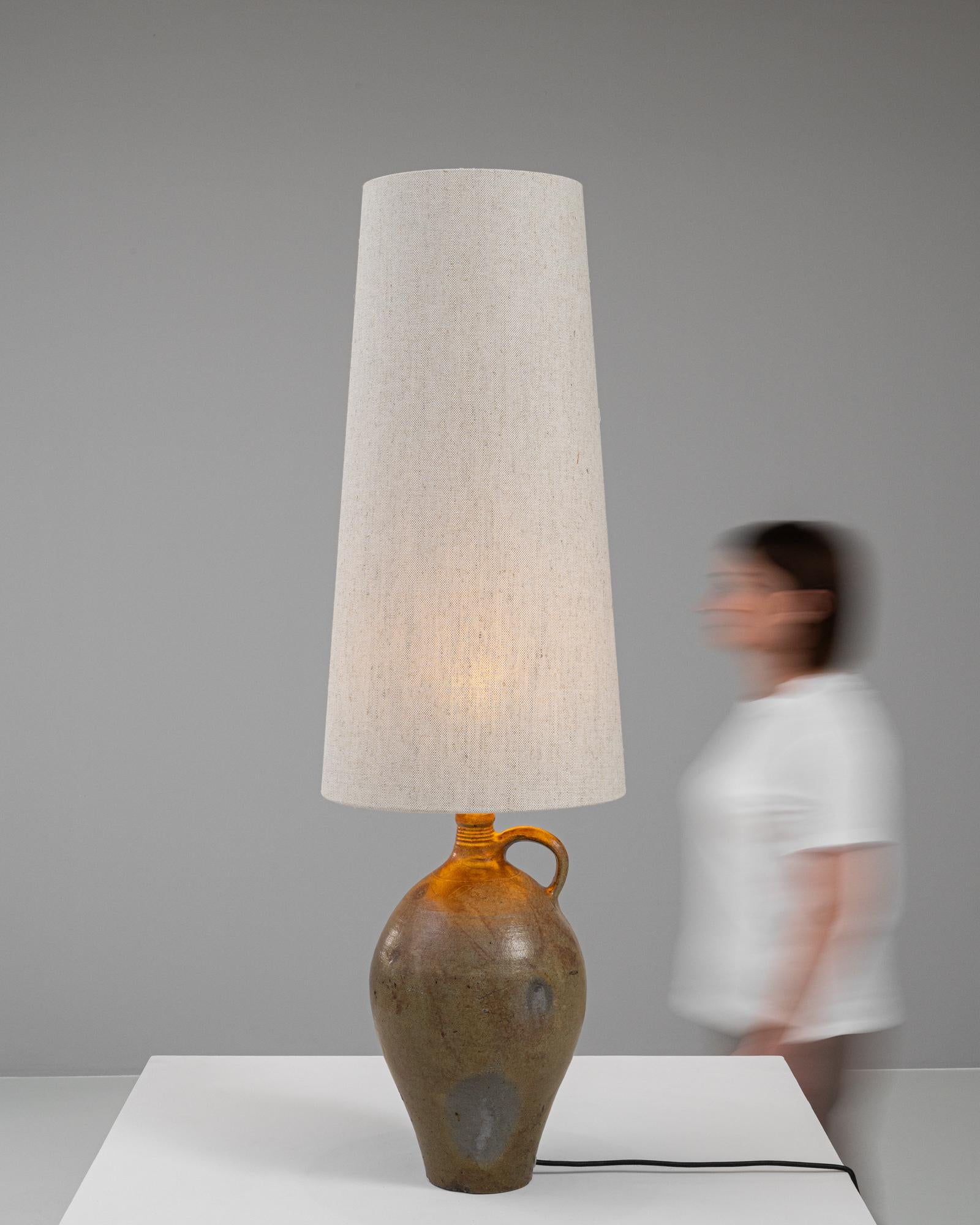 Lampe de table en céramique allemande du 20e siècle en vente 1