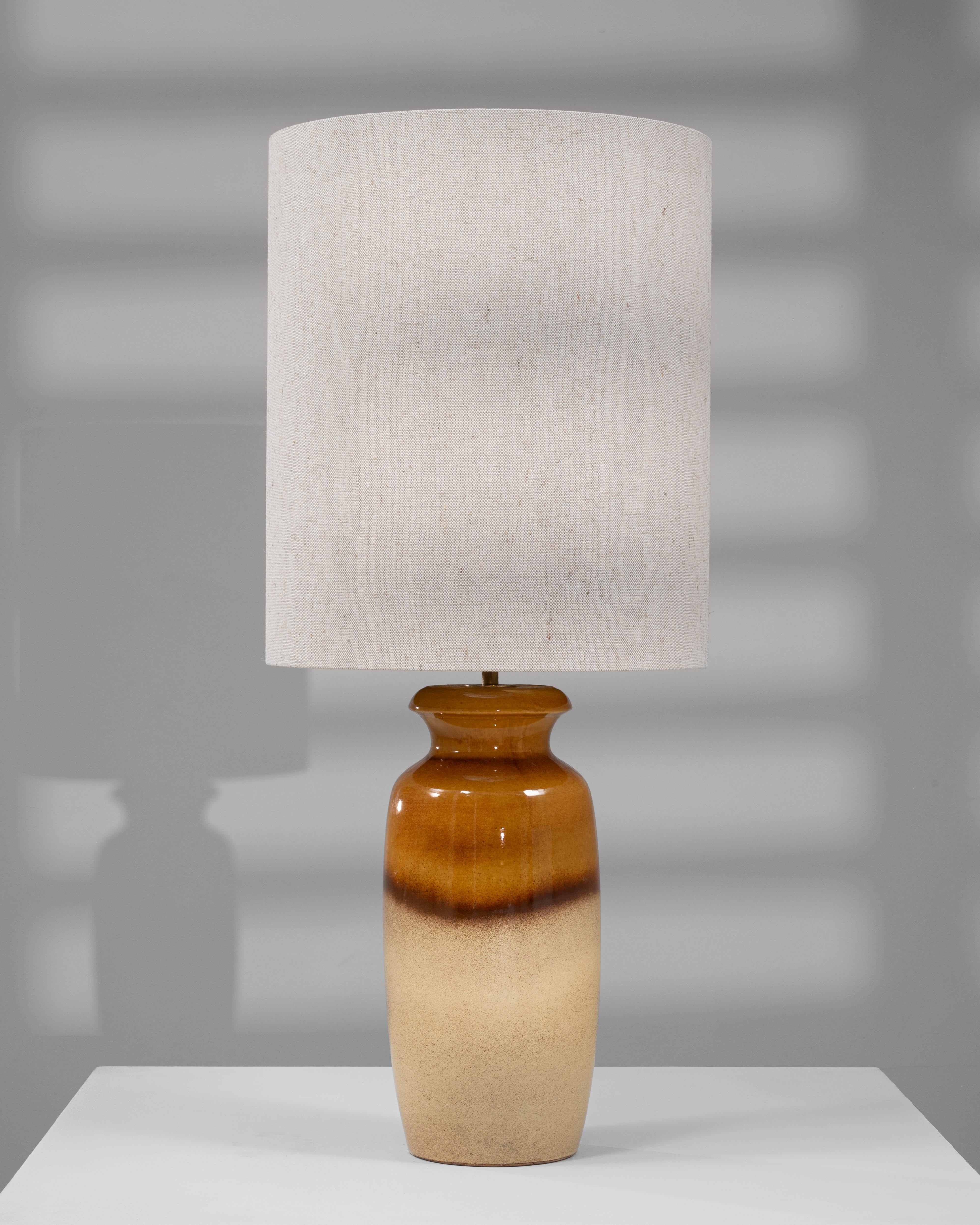 Lampe de table en céramique allemande du 20e siècle en vente 1