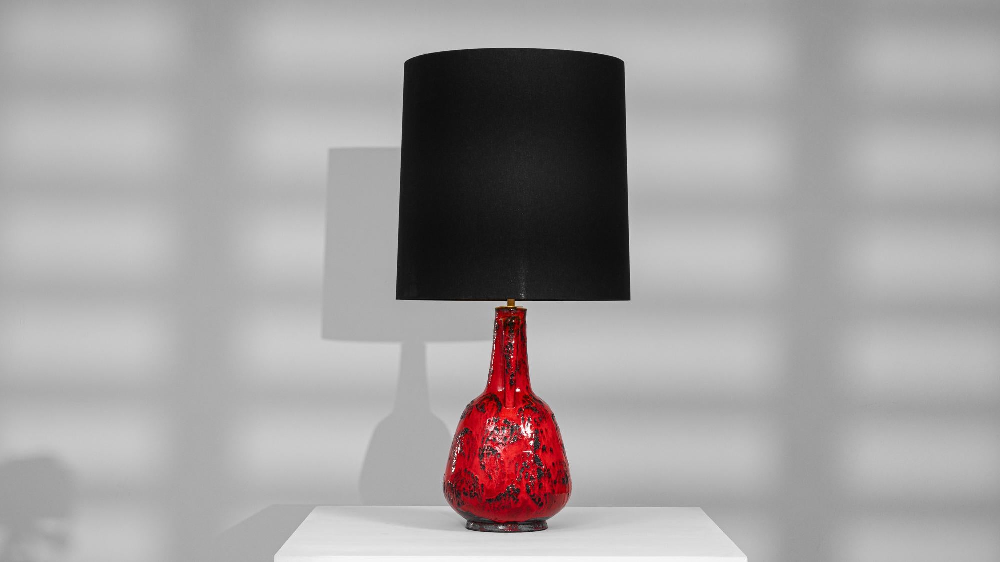 Lampe de table en céramique allemande du 20e siècle en vente 1