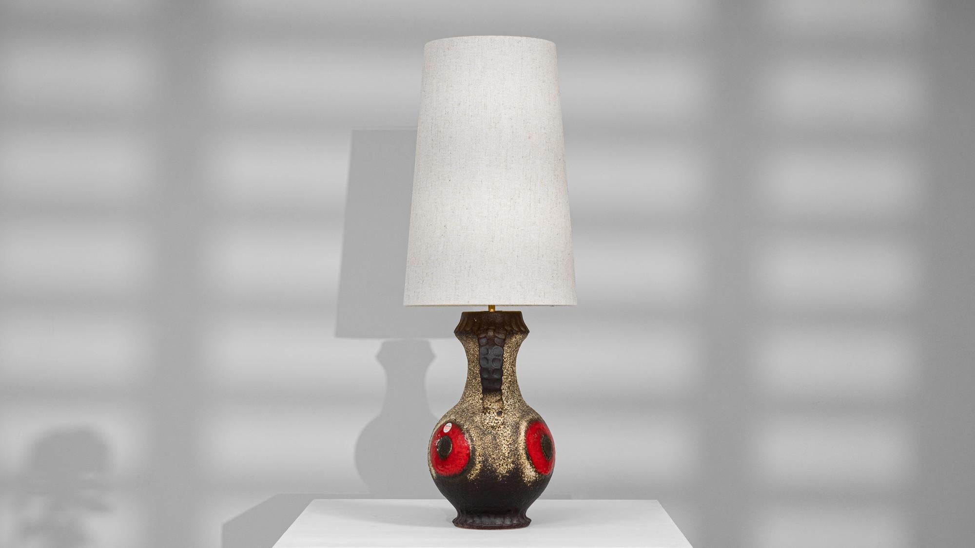 Lampe de table en céramique allemande du 20e siècle en vente 1