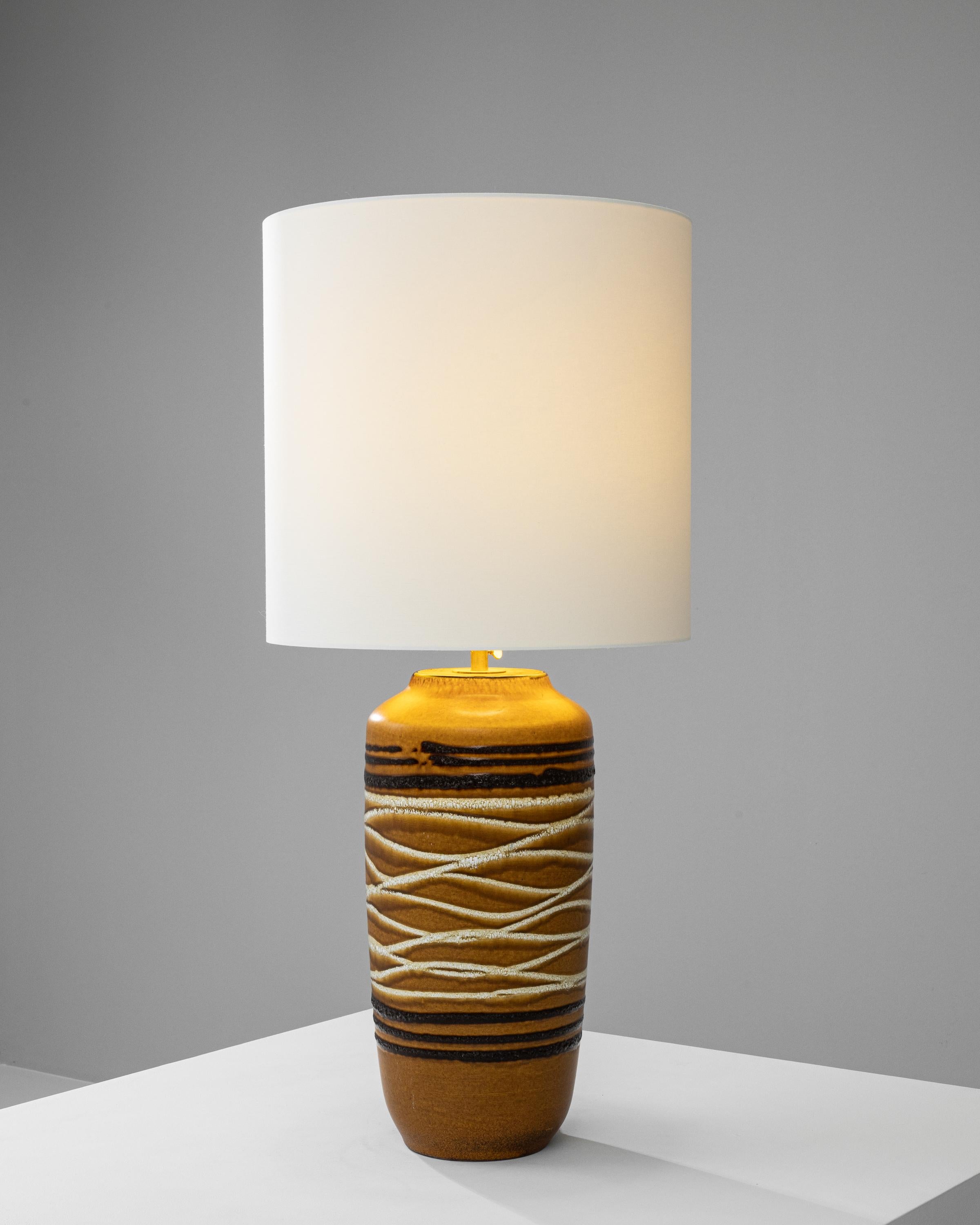 Lampe de table en céramique allemande du 20e siècle en vente 2