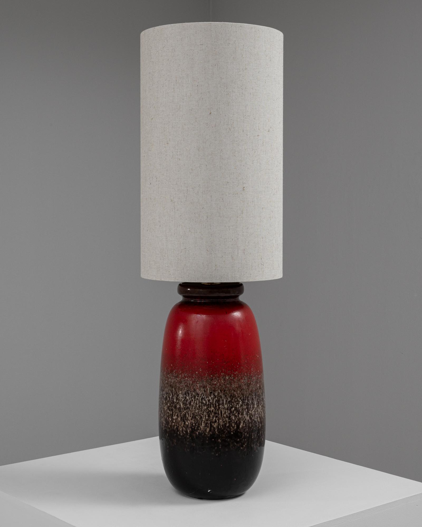 Lampe de table en céramique allemande du 20e siècle en vente 2