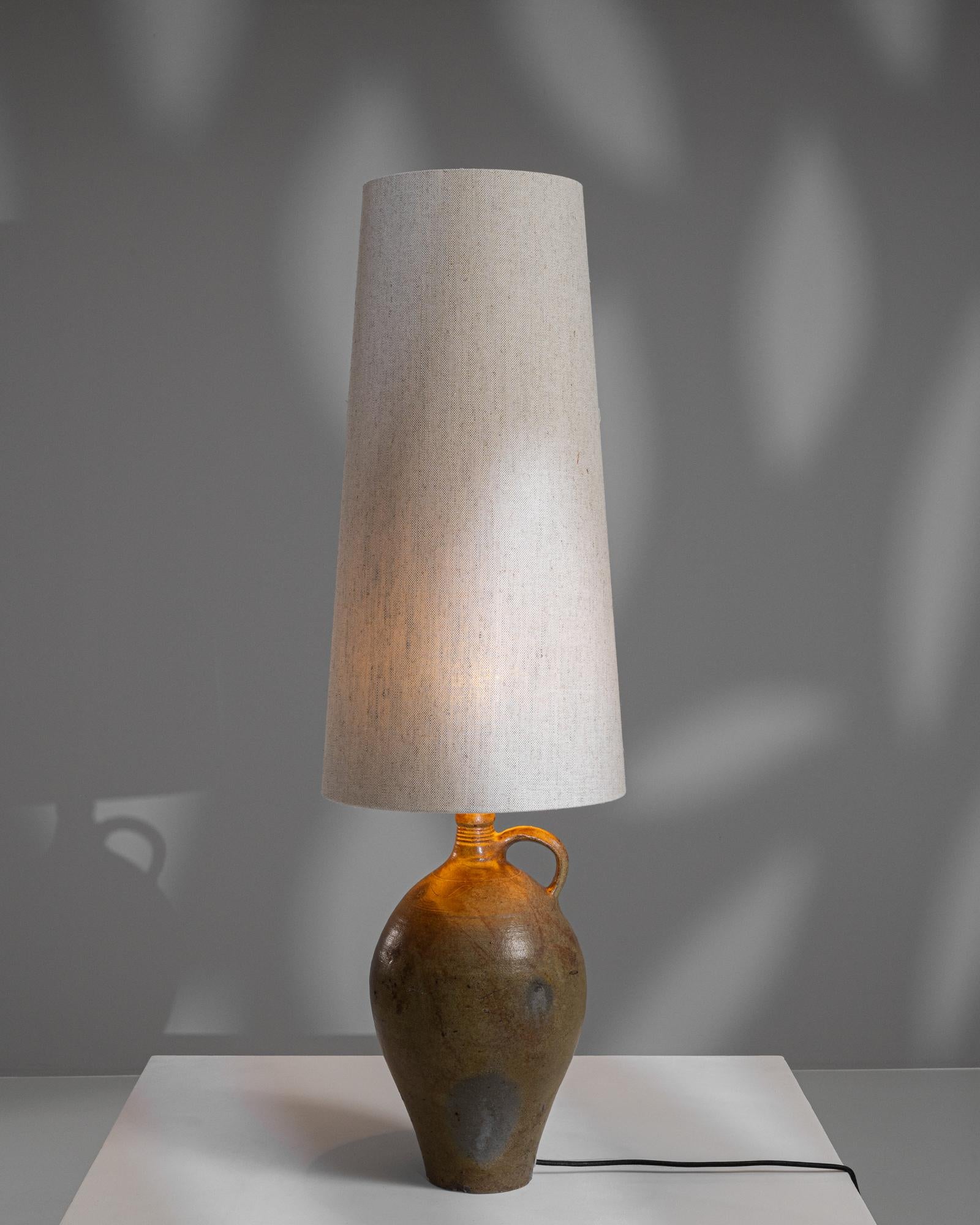 Lampe de table en céramique allemande du 20e siècle en vente 2