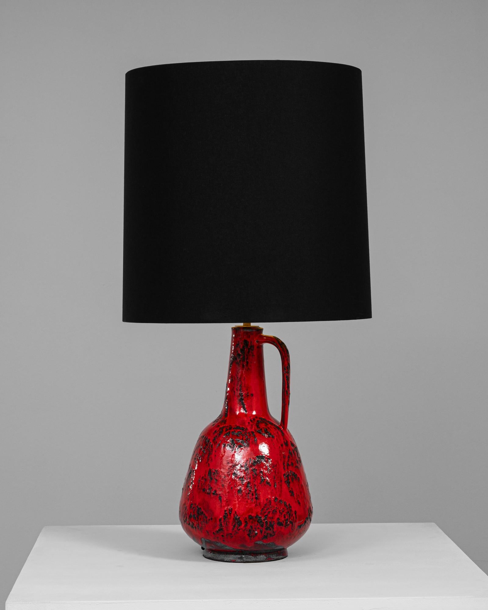 Lampe de table en céramique allemande du 20e siècle en vente 2