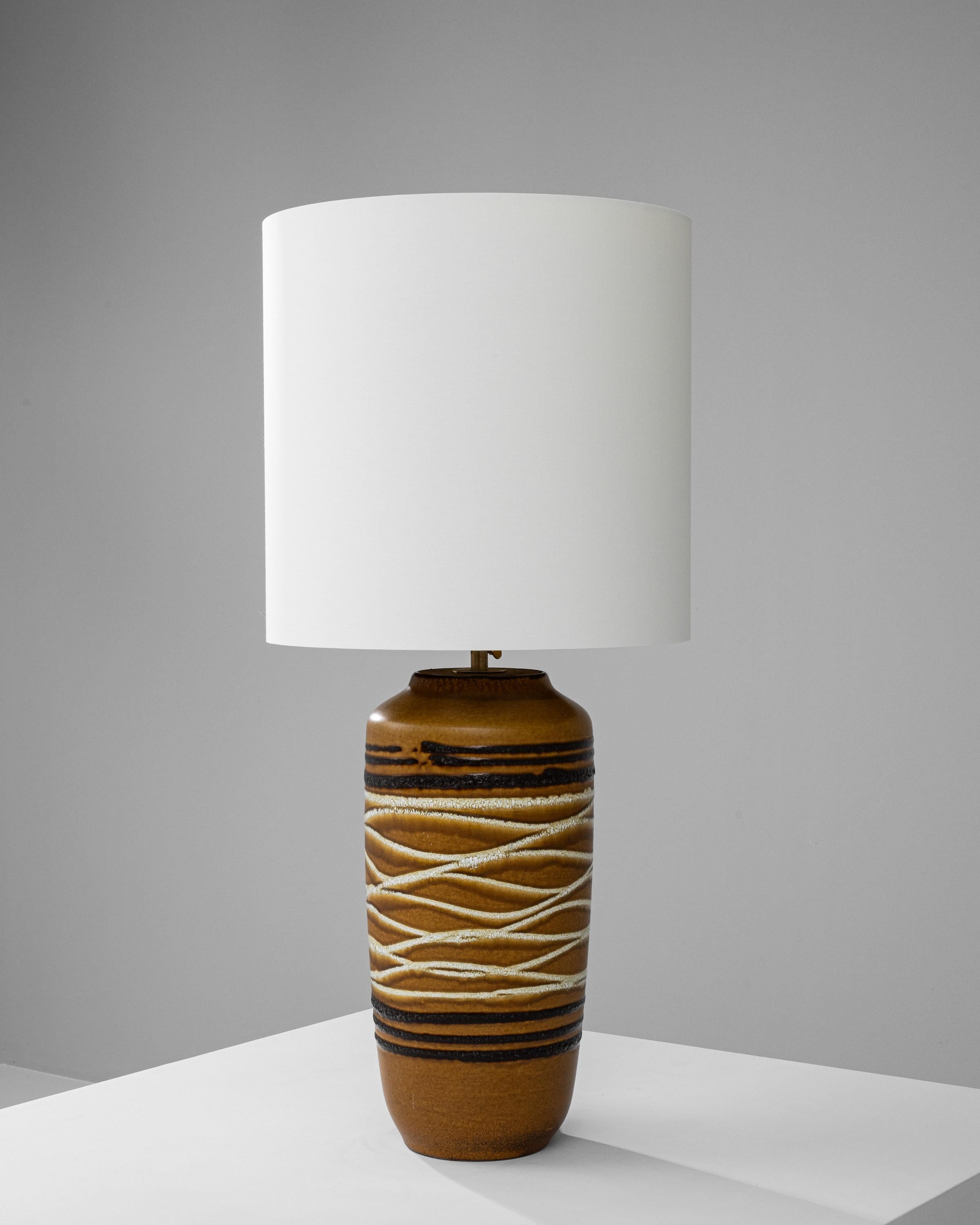 20th Century German Ceramic Table Lamp For Sale 6