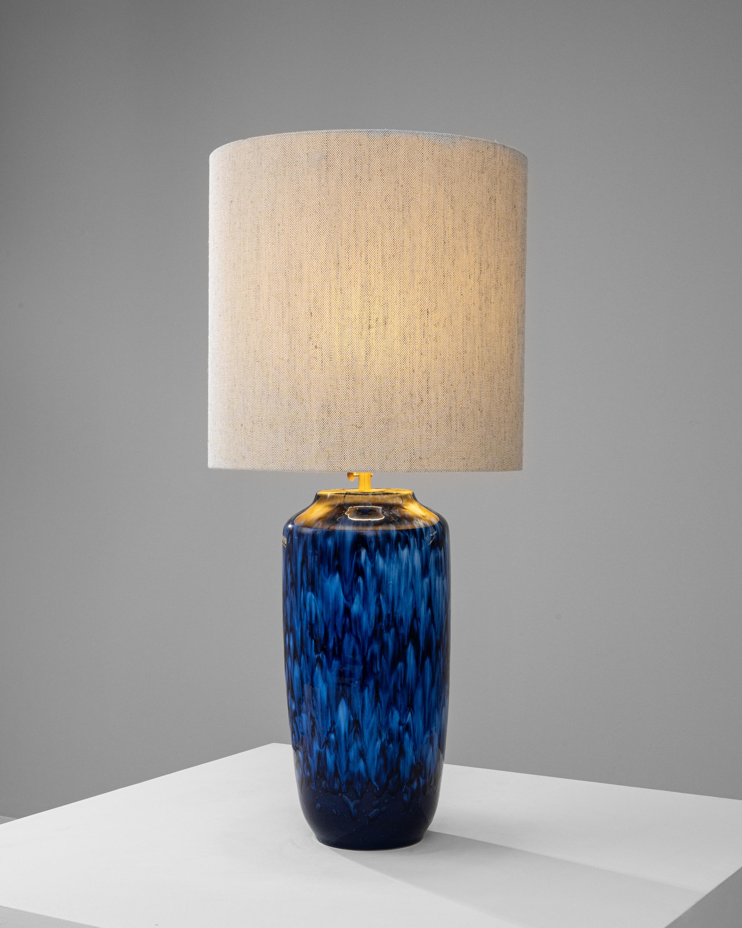 20th Century German Ceramic Table Lamp For Sale 6