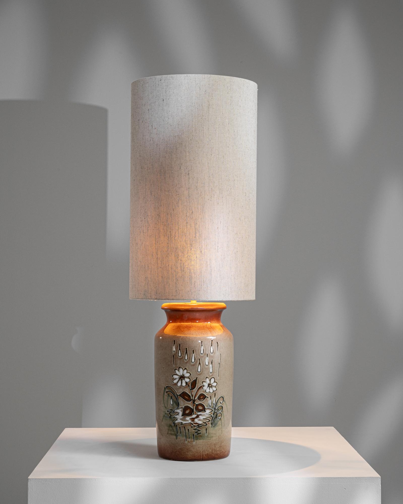Lampe de table en céramique allemande du 20e siècle en vente 3