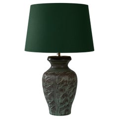 Lampe de table en céramique allemande du 20e siècle