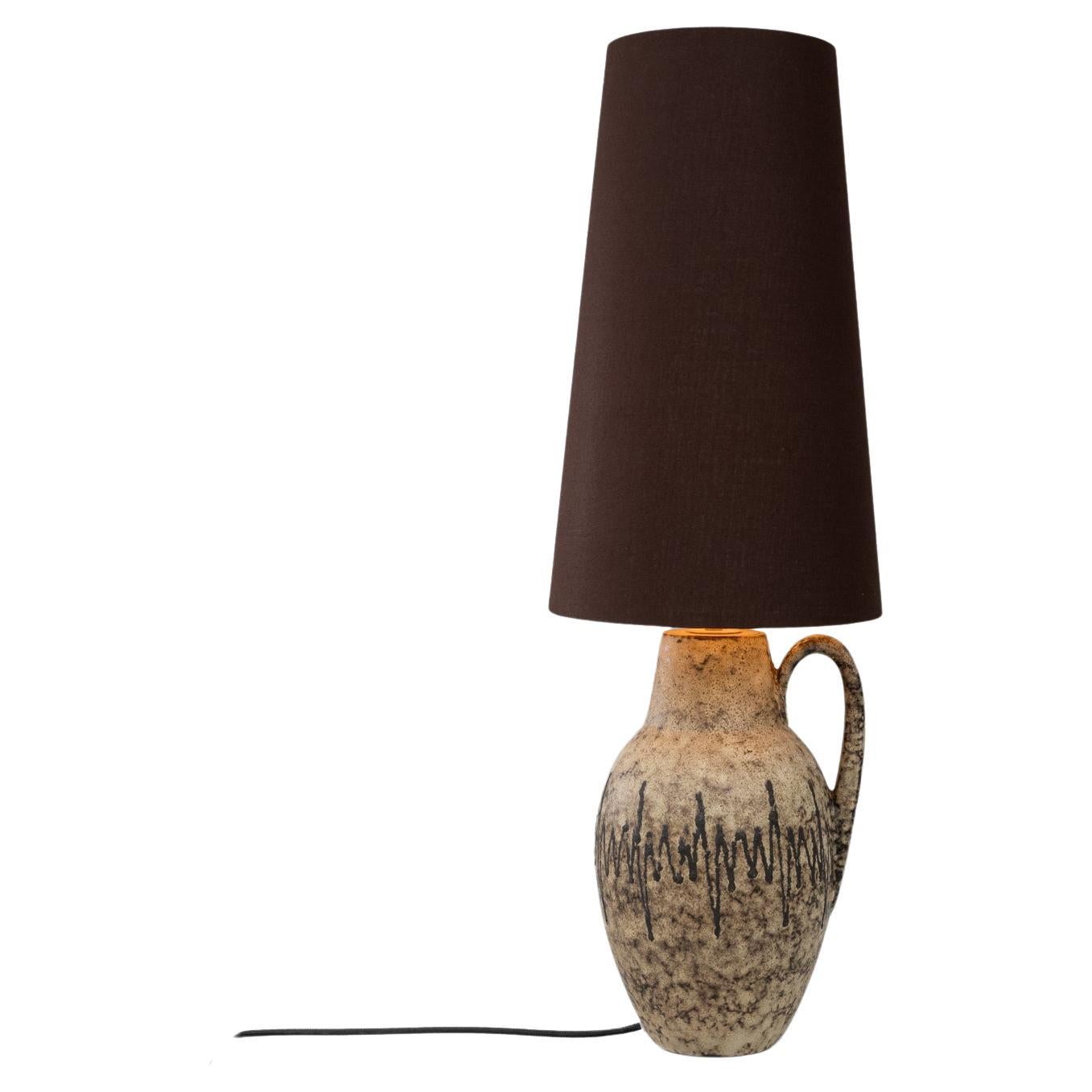 20th Century German Ceramic Table Lamp