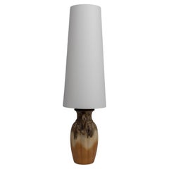 Lampe de table en céramique allemande du 20e siècle