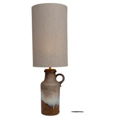20th Century German Ceramic Table Lamp