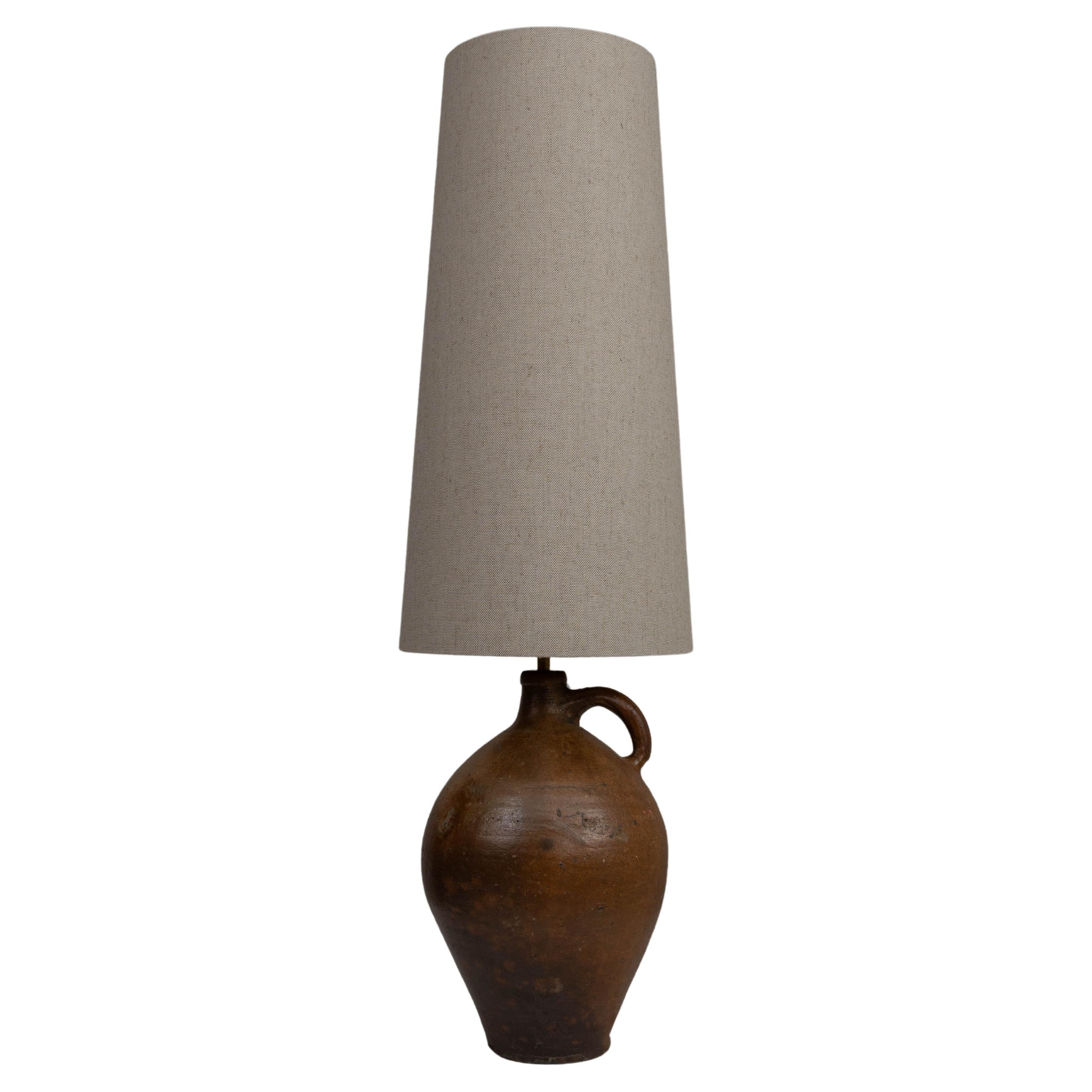 20th Century German Ceramic Table Lamp For Sale