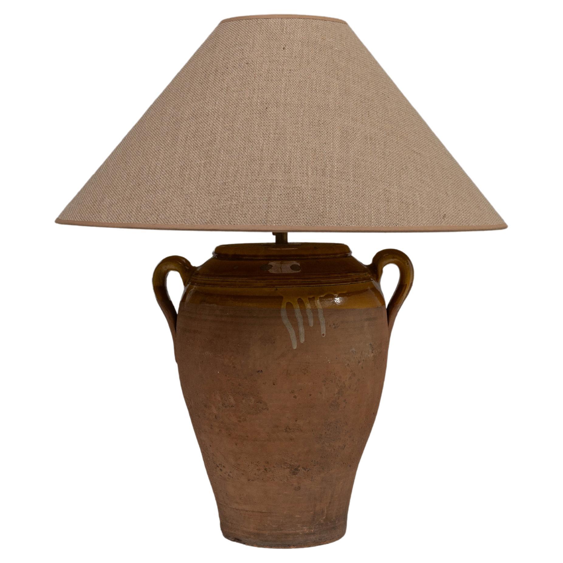 Lampe de table en céramique allemande du 20e siècle en vente