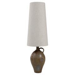 Lampe de table en céramique allemande du 20e siècle