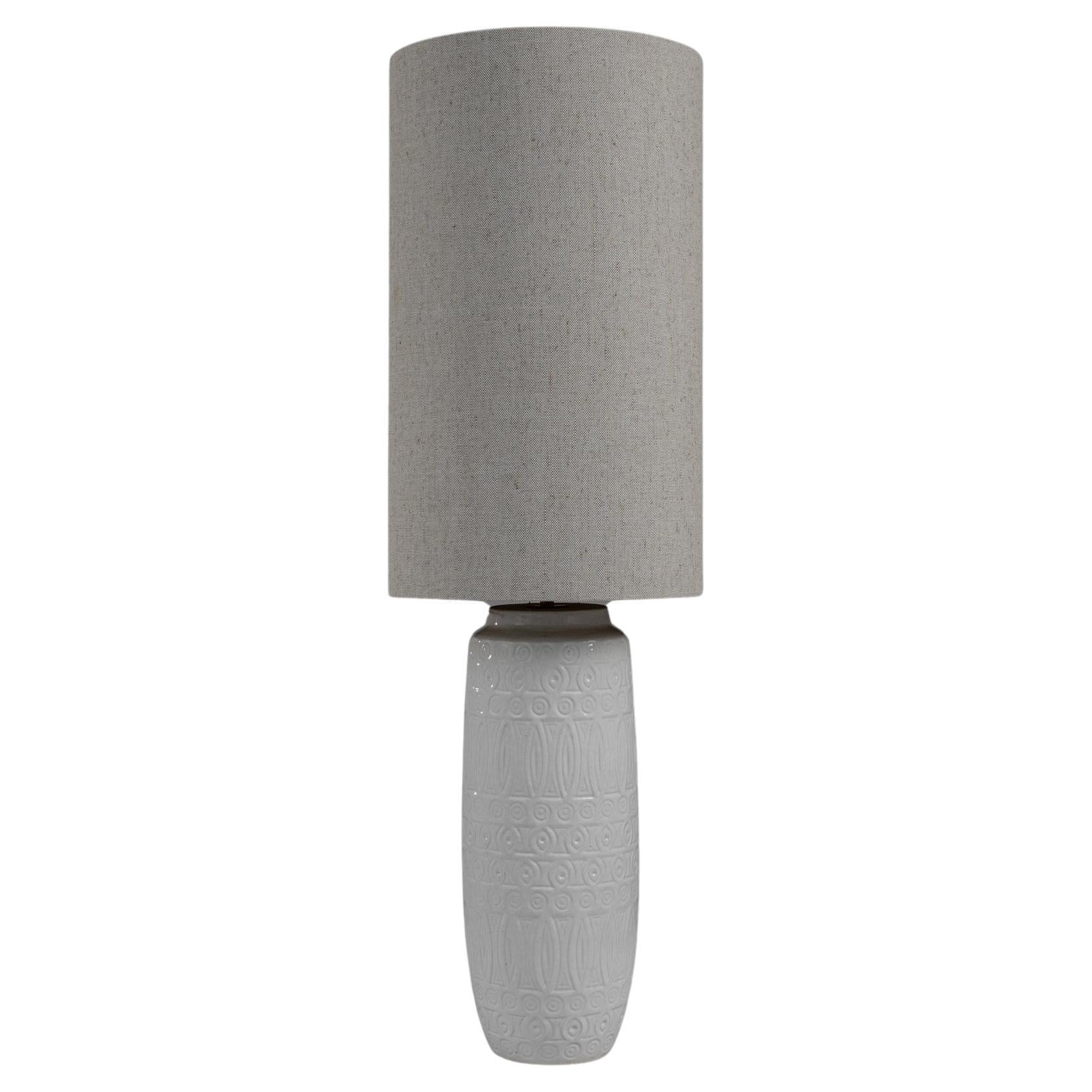 Lampe de table en céramique allemande du 20e siècle