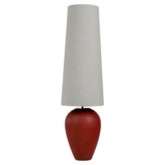 Lampe de table en céramique allemande du 20e siècle