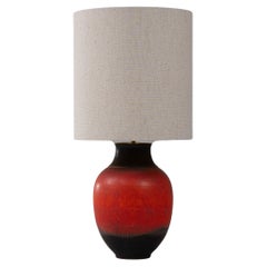 20th Century German Ceramic Table Lamp