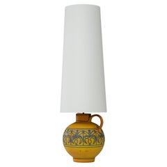 20th Century German Ceramic Table Lamp