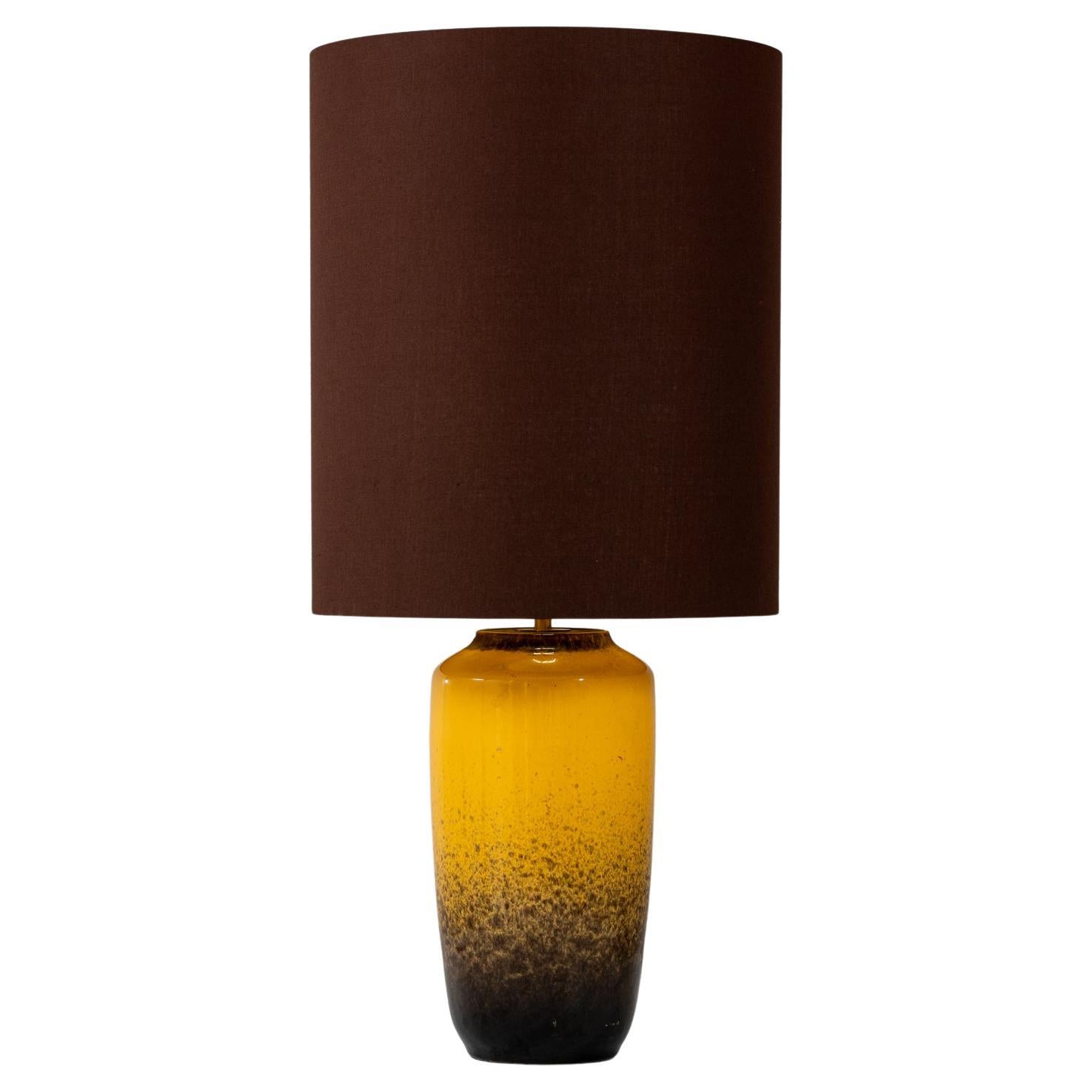 Lampe de table en céramique allemande du 20e siècle