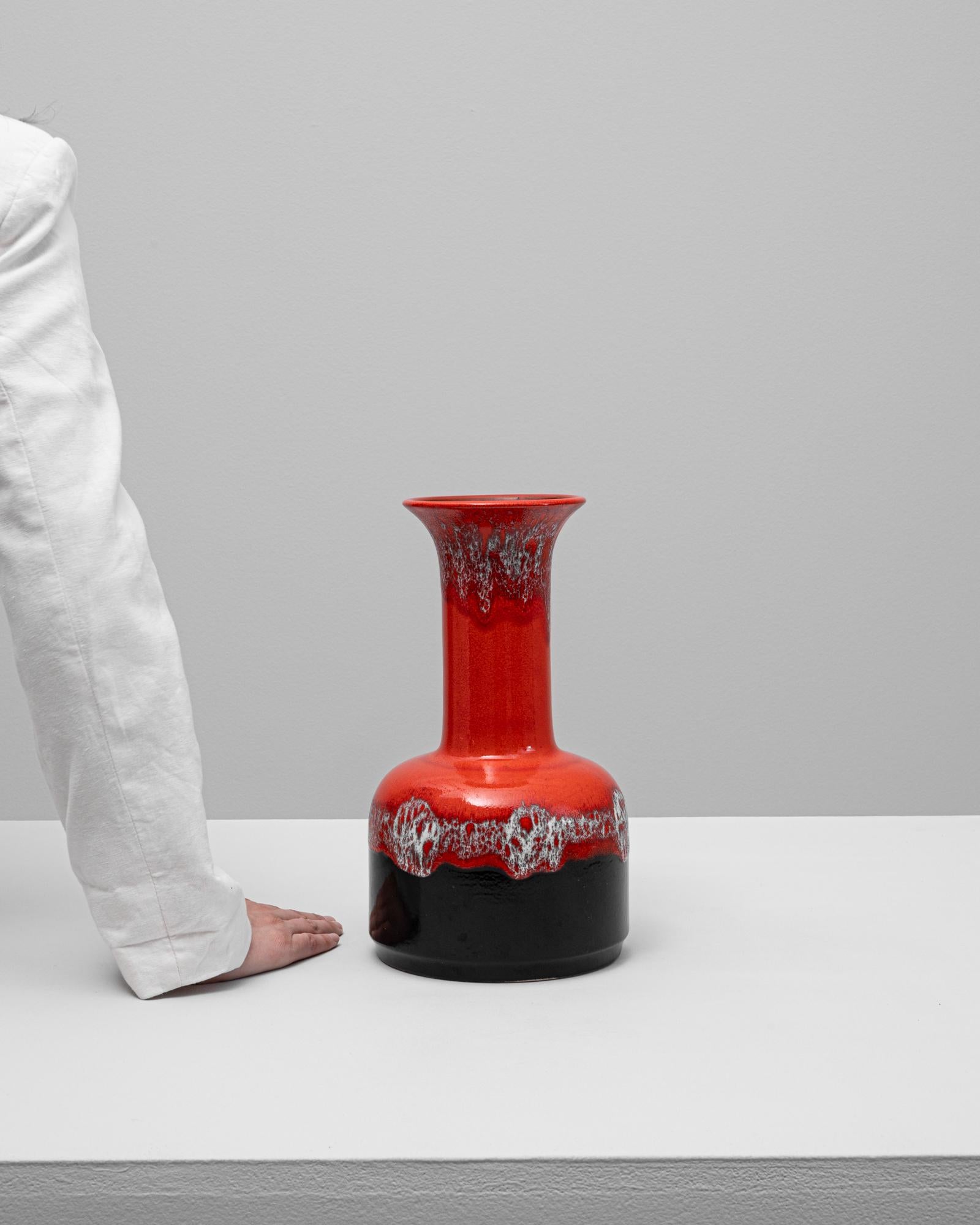 Jarrón de cerámica alemán del siglo XX Alemán en venta