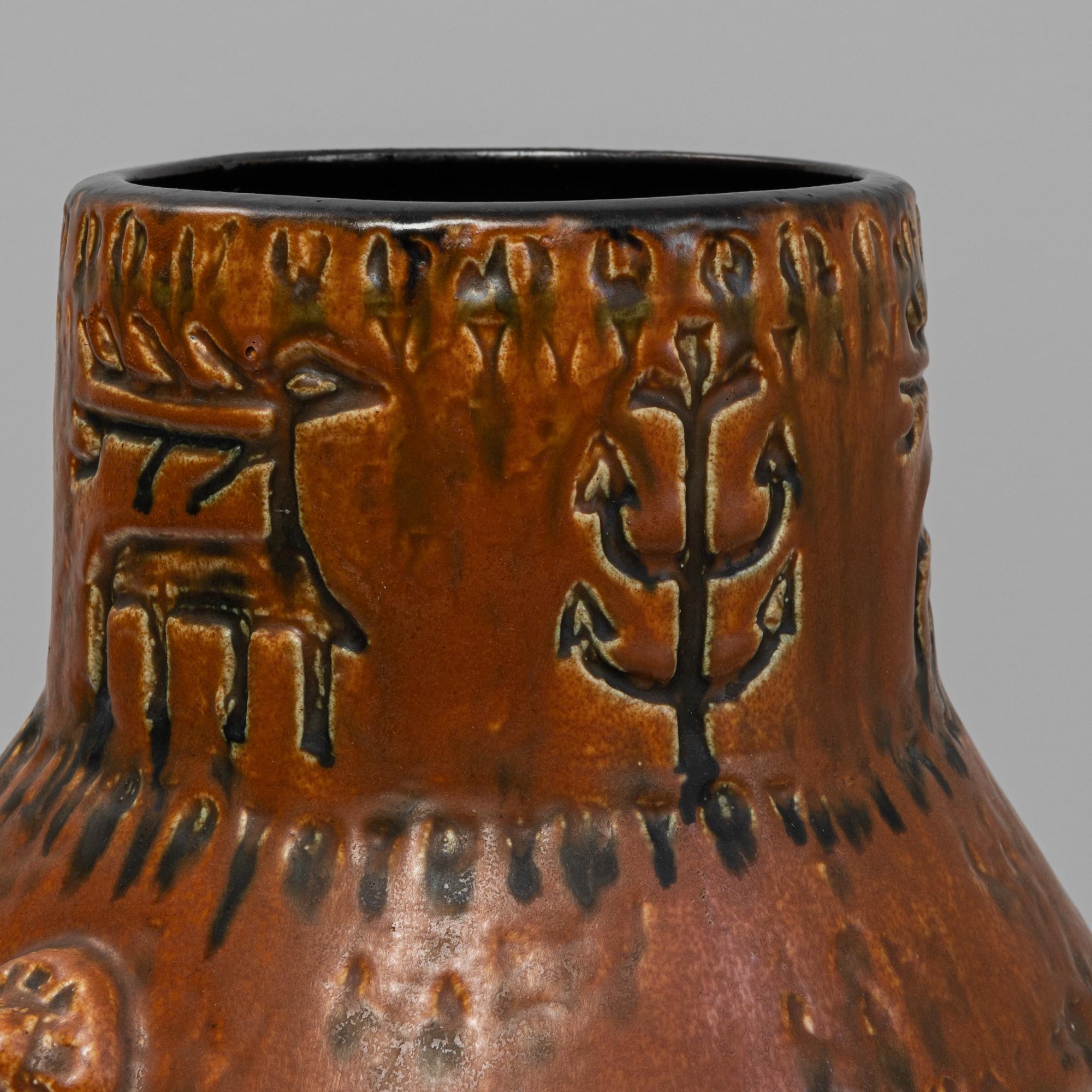 Vaso in ceramica tedesca del XX secolo in vendita 3