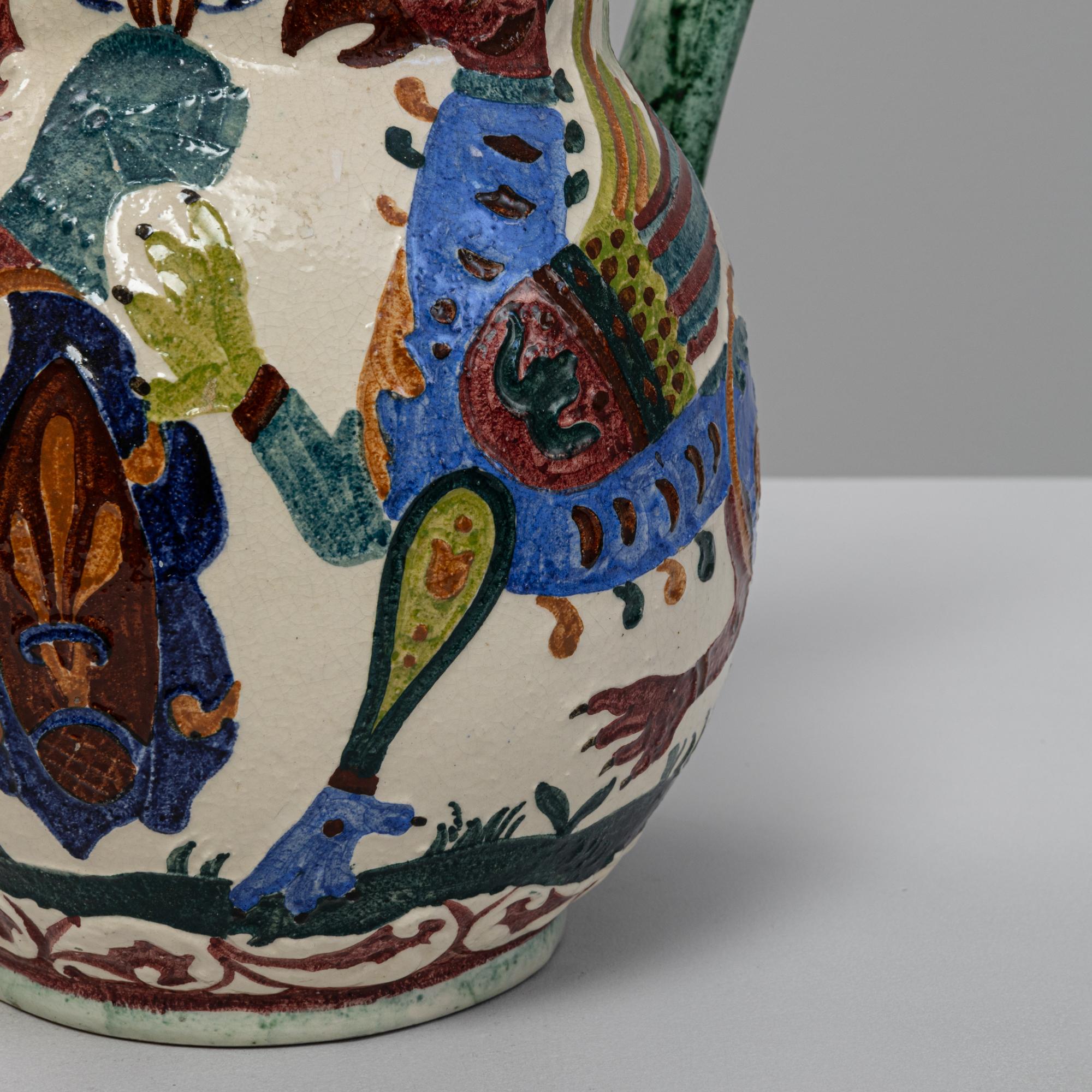 Vaso in ceramica tedesca del XX secolo in vendita 4