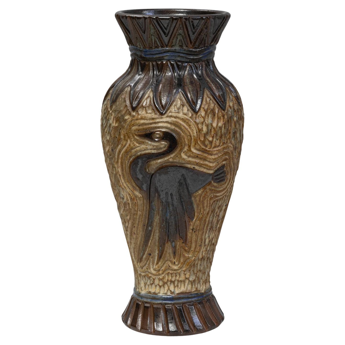 Vaso in ceramica tedesca del XX secolo