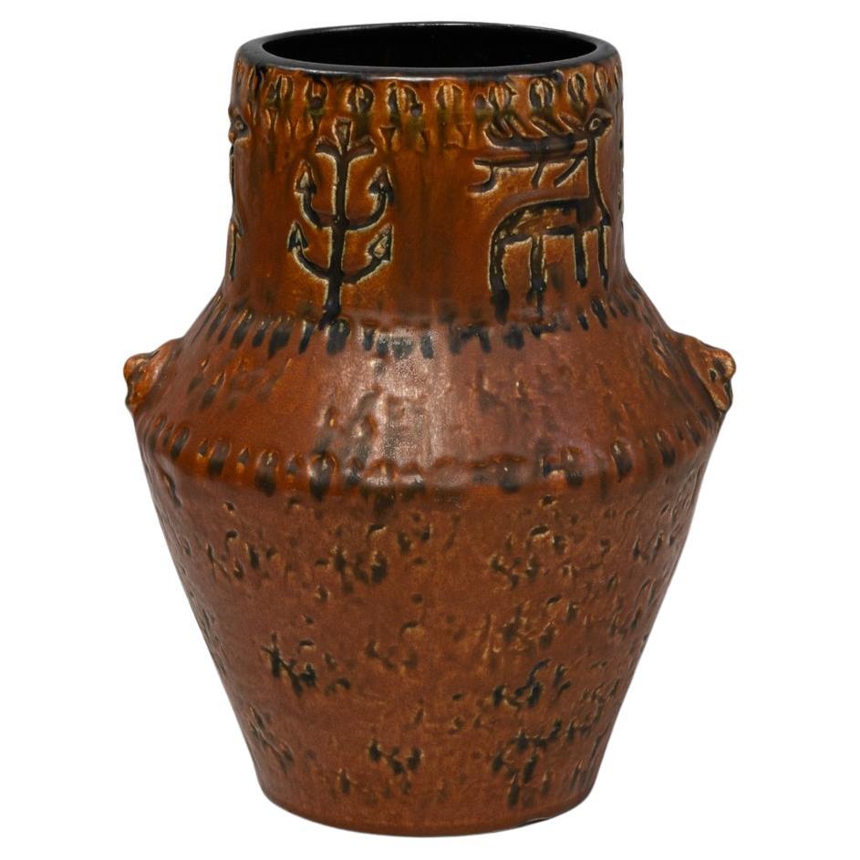 Vaso in ceramica tedesca del XX secolo