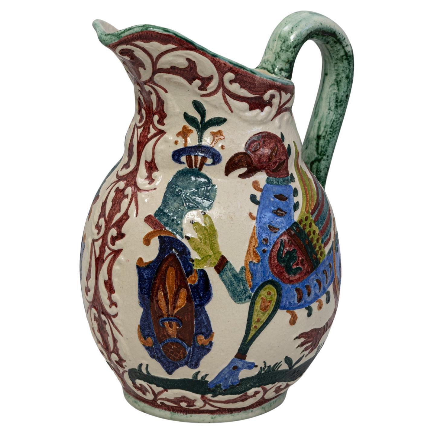 Vaso in ceramica tedesca del XX secolo