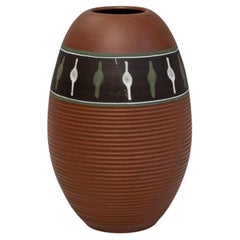 Vaso in ceramica tedesca del XX secolo