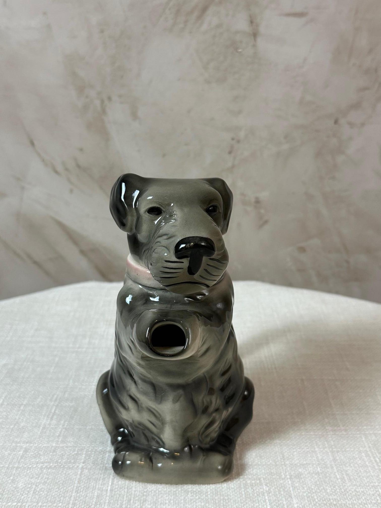 Tetera de porcelana alemana del siglo XX Perro, años 50 Glaseado en venta