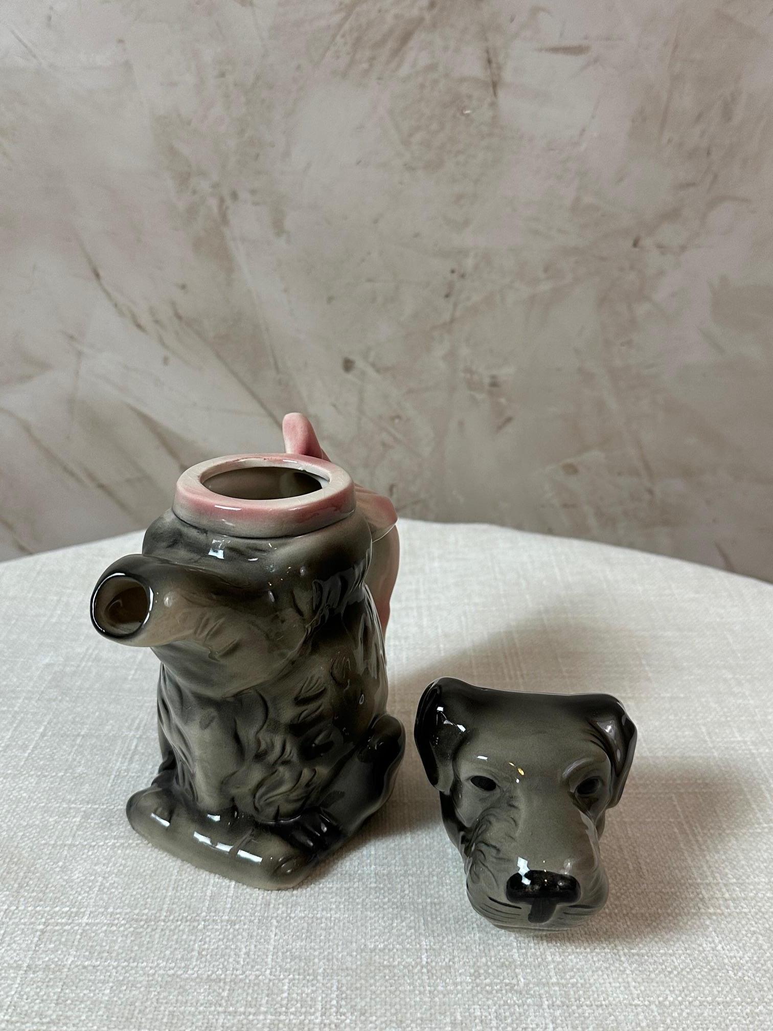 Tetera de porcelana alemana del siglo XX Perro, años 50 en venta 1