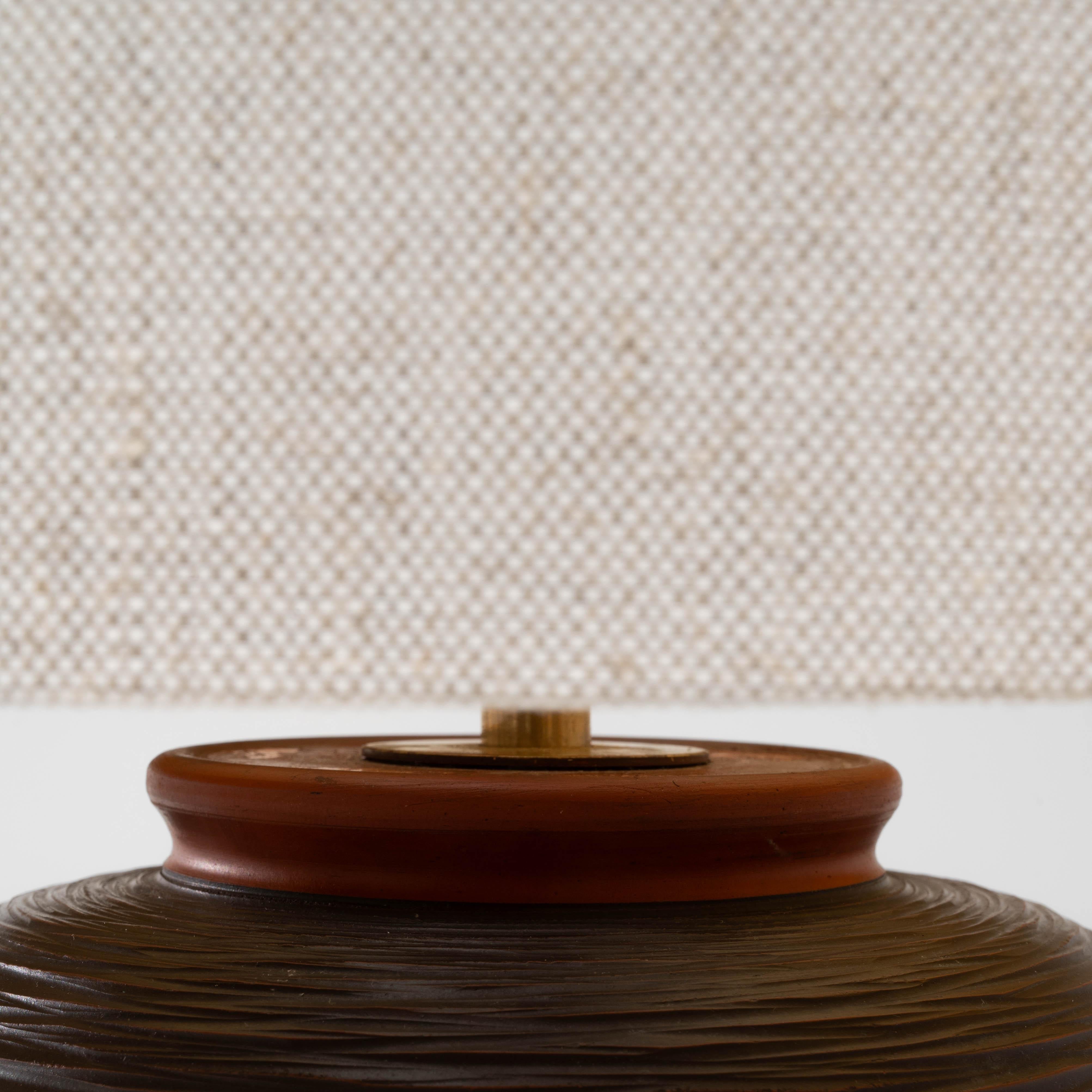 Lampe de table géométrique en céramique allemande du 20e siècle en vente 5