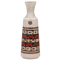 20th Century German Glazed Ceramic Vase - Antique Decorative Object